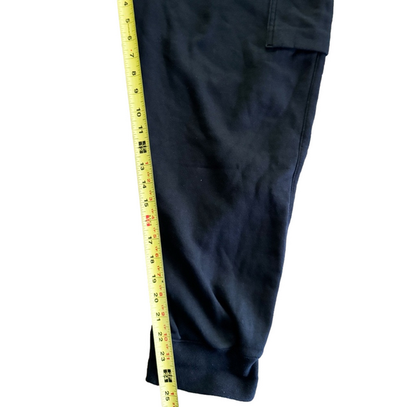 Nike Sportswear Club Fleece Men's Cargo Pants Black Size XL - Picture 8 of 10